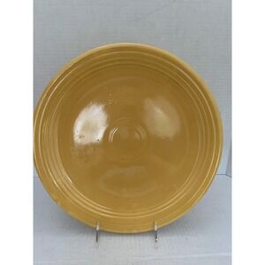 Vintage Yellow Fiesta Fiestaware Chop (Serving) Plate 13"